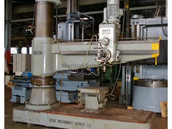 8' X 19" OOYA RADIAL DRILLING MACHINE, MODEL RE3-2500