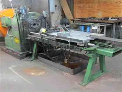 FENN 4 1/2F 2 DIE SWAGER w/HYDRAULIC FEED TABLE