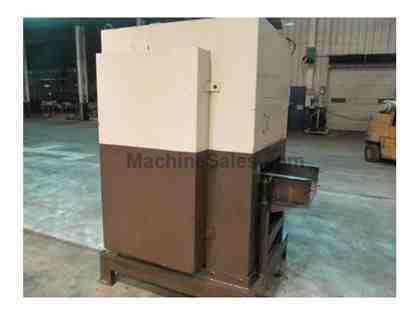 SAKAMURA PARTS WASHER WITH ELECTRICAL PANEL AND CHAIN CONVEYOR