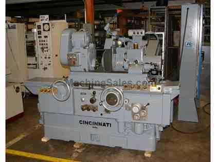 10" X 18" CC CINCINNATI PLAIN CYLINDRICAL GRINDER, MODEL 10"