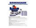 12" Width 25" Length Birmingham WSG-1225AHD 3 Axis Automatic SURFACE GRINDER, Ma