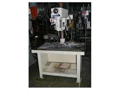 20" CLAUSING VARIABLE SPEED SINGLE SPINDLE DRILL PRESS