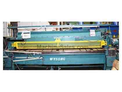 Used Wysong Mechanical Power Shear   Model 1225