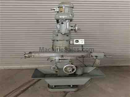 8” x 36”  Burke Millrite Vertical Milling Machine