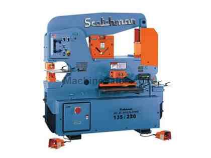 135 Ton 12&quot; Throat Scotchman DO 135/220-24M *Made in the USA* NEW IRONWORKER, dual operator; 5 stations; 10 hp 3 ph 230/460v