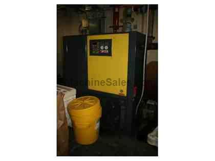1200 CFM, 125 PSI, ZEKS, No. 1200HSDA40G, 5 HP, Thermal mass cycling, 1994