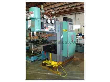 75 KVA, SCIAKY, Type PMC01STM, 36" throat, 3 phase, Touch-Weld control, 1988