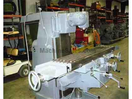 15" X 61" Used Vernier SA Horizontal Milling Machine With Vertica 15" X 61" Used Vernier SA Horizontal Milling Machine With Vertica