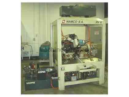 NAMCO, MODEL RV6, CNC ROTARY TRANSFER MACHINE (11495) NAMCO, MODEL RV6, CNC ROTARY TRANSFER MACHINE (11495)