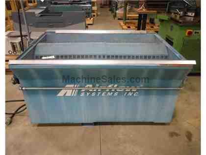 2002 AIRFLOW SYSTEMS MODEL DT-3000VS DOWNDRAFT TABLE, 66.25” X 42”