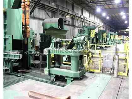 13 stand Bar mill, SCR drives, H/V stands, cooling bed, complete