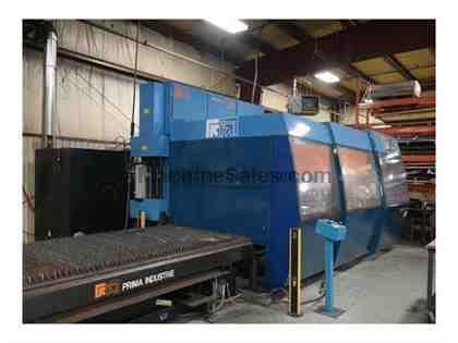 Prima Power Model Domino 1530 5 Axis 4000 Watt Dual Pallet CNC Laser (2007) Prima Power Model Domino 1530 5 Axis 4000 Watt Dual Pallet CNC Laser (2007)