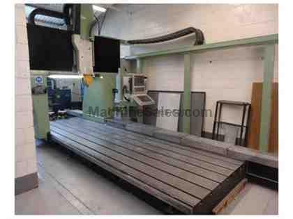 JOBS Jomach 21 5-Axis CNC Traveling Gantry Boring Mill (1990)