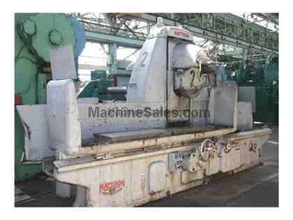 MATTISON HORIZONTAL SURFACE GRINDER 20&quot; X 96&quot;