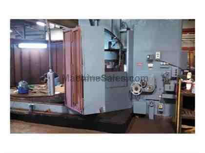 Mattison Rotary Surface Grinder, 10 Ton Crane and Plate Flipper