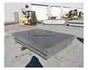 120" x 84" x 16-/2" Gray Granite Surface Plate 4 -8" Ledges