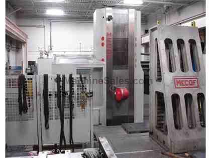 Mecof M-3 CNC Floor Type Horizontal Boring Mill with Rotary Table