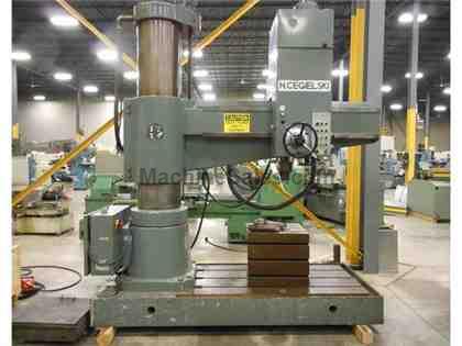 TOOLMEX (H.CEGIELSKI) MODEL WRA-632 RADIAL DRILL, 5-1/4’ ARM X 17”