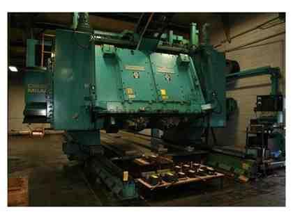 30V 5 axis CNC Cincinnati Milacron Gantry Mill  2 spindle rail type