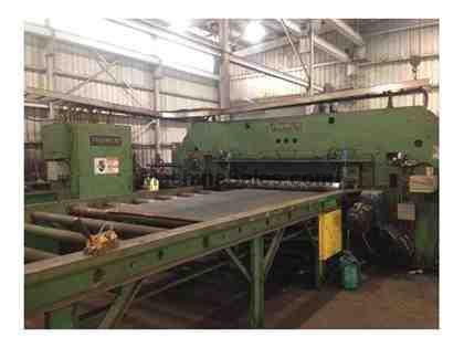 Franklin PF 196 x 72 CNC Plasma/Punch Fabricator