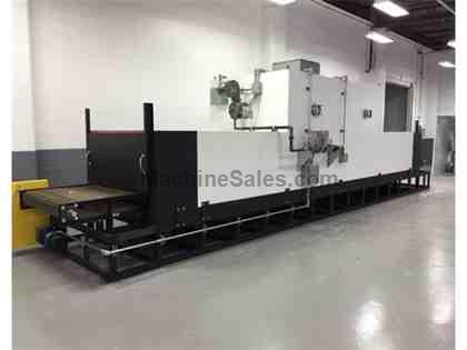 NEW 500 F GAS FIRED BELT OVEN 4'W 23'L 2'H