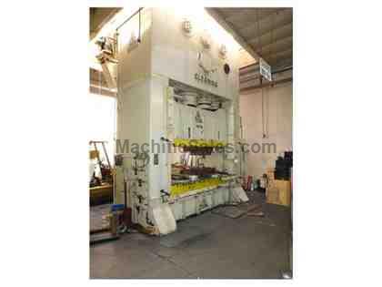 Clearing 800-Ton SSDC Press, 108" Bed, 16" Stroke