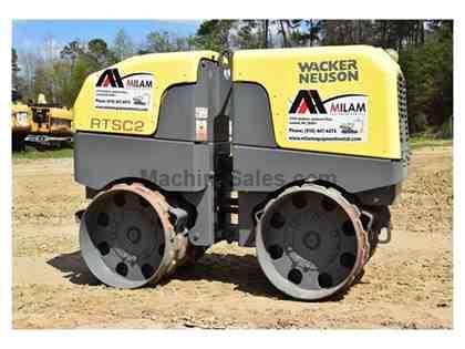 2011 WACKER NEUSON RTSC2 TRENCH ROLLER