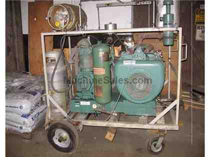 Champ Air Compressor, Model BGRA-15, with Wisconsin Motor (V-4 Engine) SN: