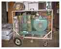 Champ Air Compressor, Model BGRA-15, with Wisconsin Motor (V-4 Engine) SN: