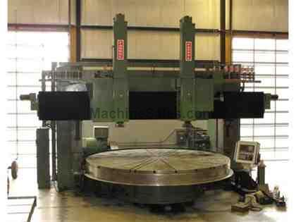 Farrel Fixed Rail 192&quot; CNC Vertical Boring Mill With Live Spindle