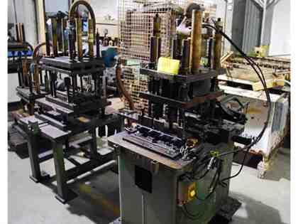 12 Ton PNEU POWER #4P-12, 4-Post Cut-Off Press 12 Ton PNEU POWER #4P-12, 4-Post Cut-Off Press
