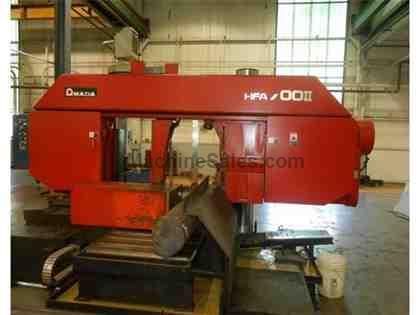 28&quot; X 32&quot; AMADA MODEL HFA700II AUTOMATIC POST TYPE HORIZONTAL BAN