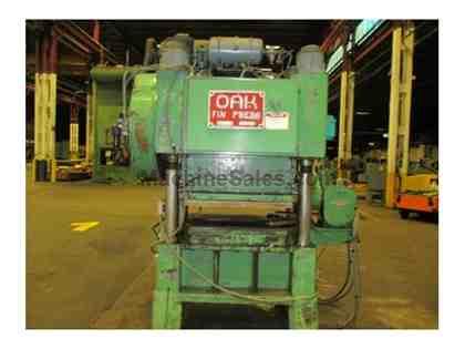 60 TON OAK MODEL #FP-2-42 HIGH SPEED FIN PRESS