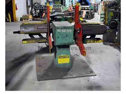 2,500 Lb. x 18" AMERICAN STEEL LINE Double Uncoiler 2,500 Lb. x 18" AMERICAN STEEL LINE Double Uncoiler