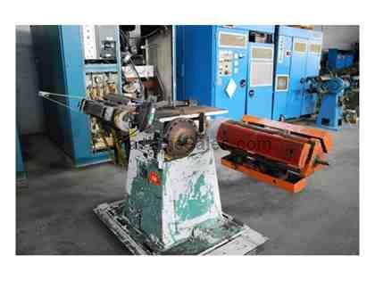 5,000 Lb. x 18" COOPER WEYMOUTH Double Uncoiler 5,000 Lb. x 18" COOPER WEYMOUTH Double Uncoiler