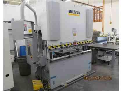 55 Ton x 79" ADIRA Down Acting Hydraulic Brake Press w/CNC BG, 2000