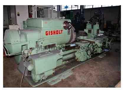 GISHOLT 3L HEAVY DUTY SADDLE TYPE TURRET LATHE