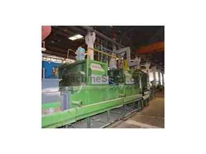 57&#034;W., 16&#034;H., 57&#034;L., RIPOCHE, ROLLER HEARTH ANNEALING FURNACE, 3 ZONE