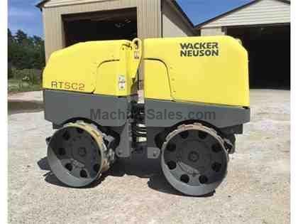 2012 WACKER NEUSON RTSC2 TRENCH ROLLER