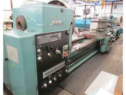 1990 TOS MODEL SU-125 HEAVY DUTY UNIVERSAL CENTER  LATHE, 50” X 240”