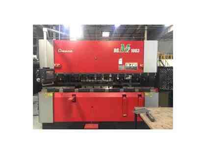 100 Ton x 118.1&quot; AMADA RG M2 1003 UP-ACTING CNC ,MFG: 2010