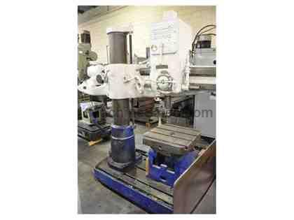 3' x 9" CINCINNATI BICKFORD RADIAL DRILL 3' x 9" CINCINNATI BICKFORD RADIAL DRILL