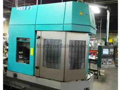 INDEX, MODEL V160C VERTICAL - INVERTED SPINDLE TURNING/GRINDING CENTER, INDEX, MODEL V160C VERTICAL - INVERTED SPINDLE TURNING/GRINDING CENTER,