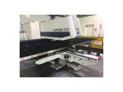 20 TON TRUMPF TRUPUNCH 3000 CNC ELECTRIC PUNCHING MACHINE 50" X 100&qu