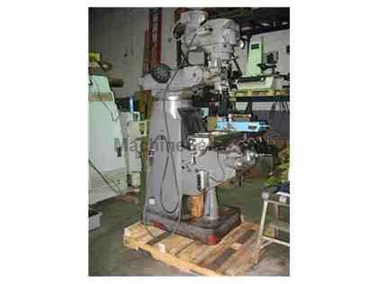 Alliant Model #RT-2 Vertical Milling Machine, Variable Speed, 9” x 42”