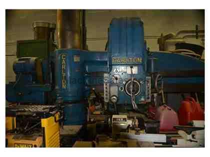 CARLTON 6 FT 15" COLUMN RADIAL DRILL / NEW 1972 CARLTON 6 FT 15" COLUMN RADIAL DRILL / NEW 1972
