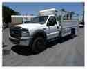 2005 Ford F450 Tire Flatbed Truck