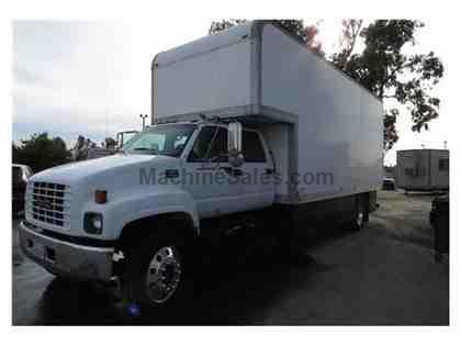 1999 GMC C6500 Crew Cab Box Van Grip Truck