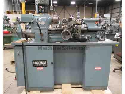 HARDINGE MODEL HLV-H-EM PRECISION  TOOLROOM LATHE, 11&quot; X 18&quot;