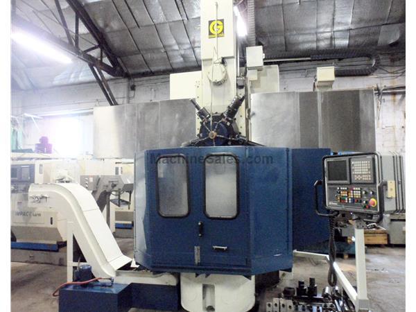 GIDDINGS and LEWIS 42&quot; CNC VTL w/GE FANUC 18i